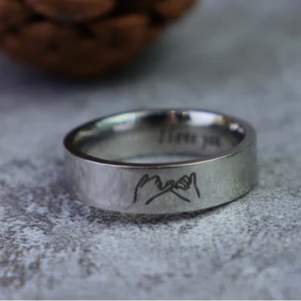 Matching Silver Rings - Picture 2 of 4